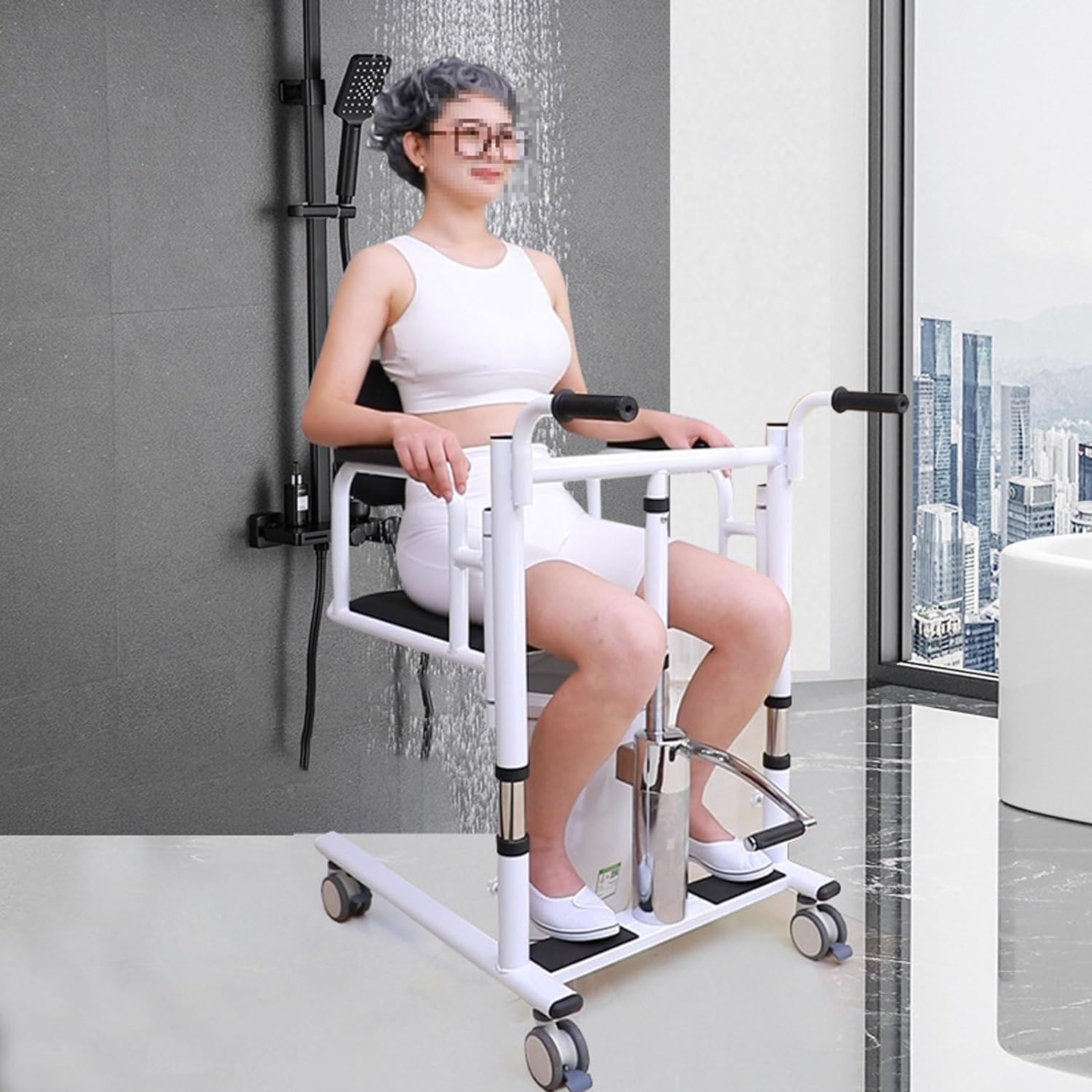 Hydraulic Patient Lift Transfer Chair for Home,Hydraulic Patient